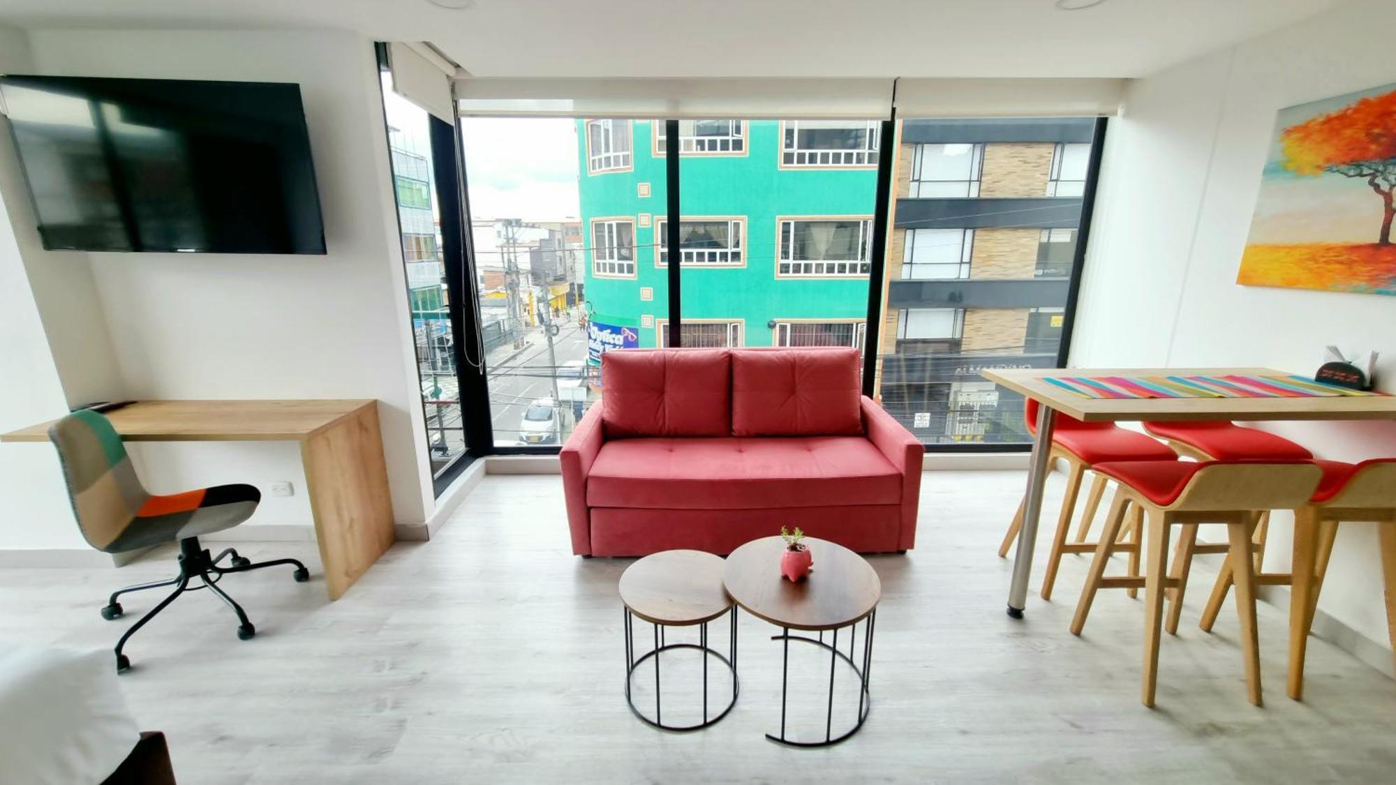 Toscana Loft - Apartasuites Bogotá Kültér fotó