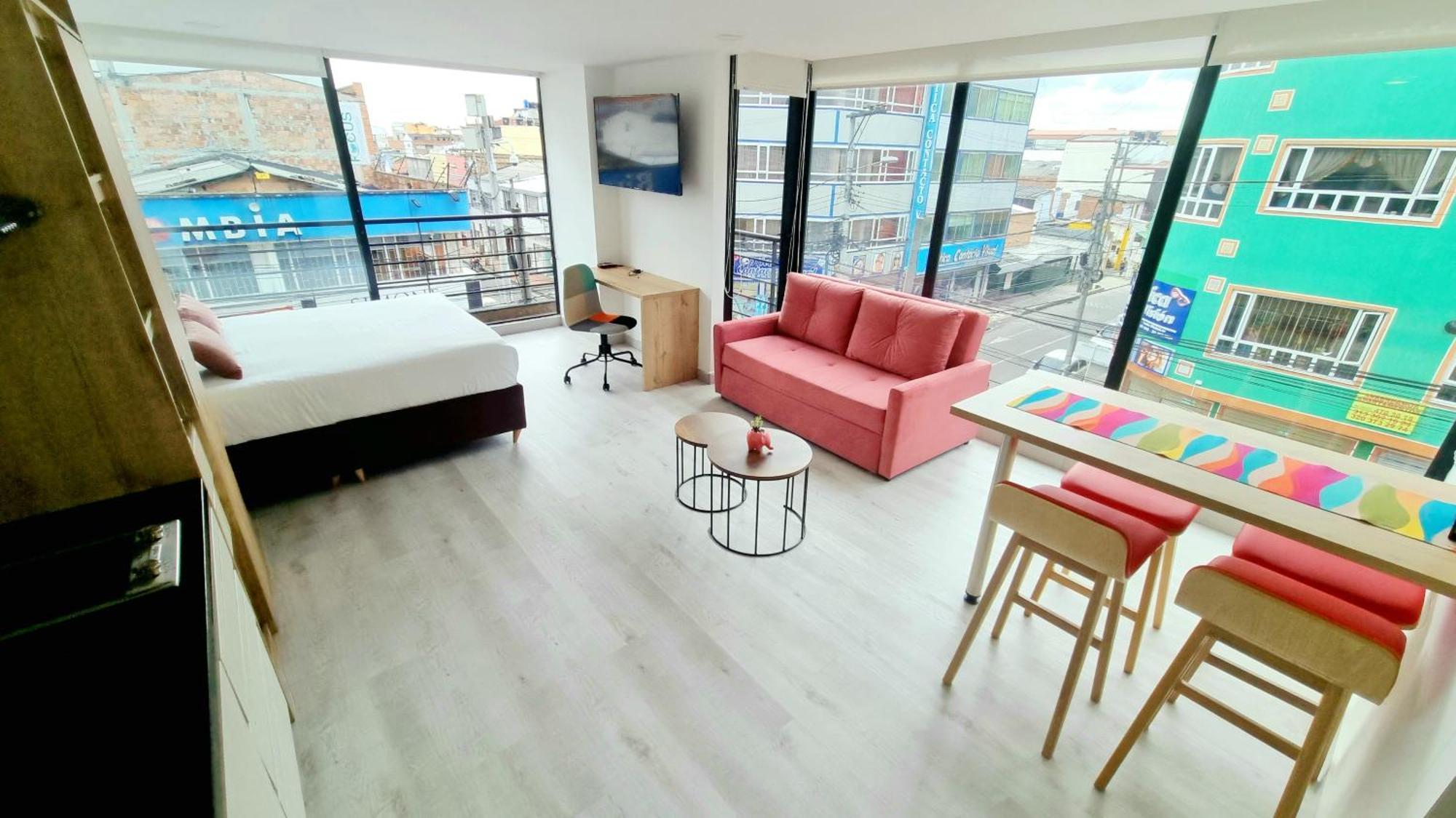 Toscana Loft - Apartasuites Bogotá Kültér fotó